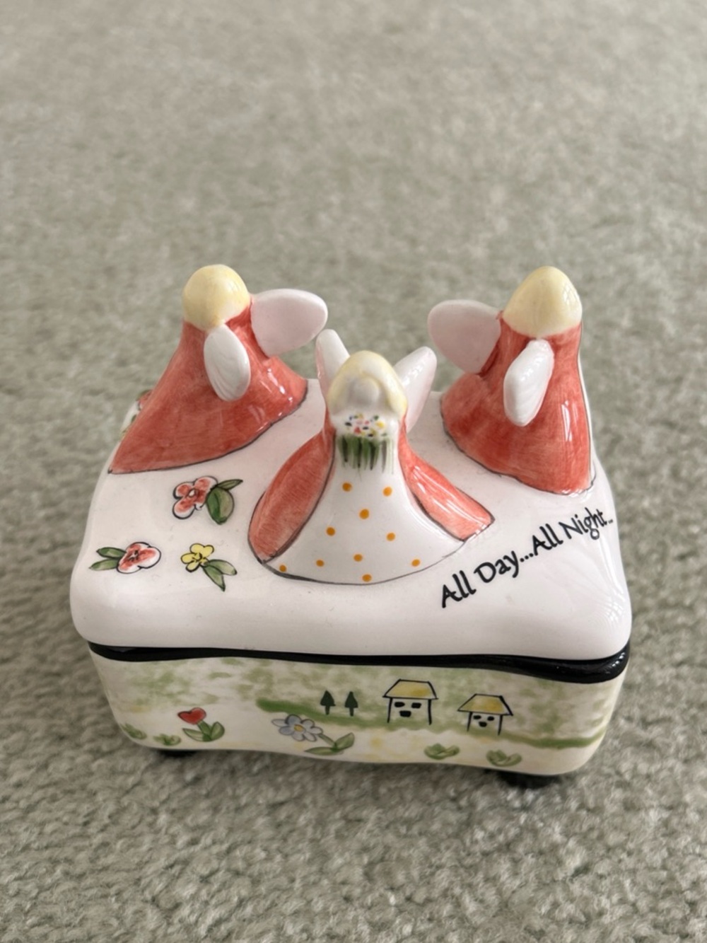 Porcelain Trinket Box